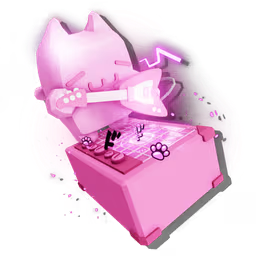 Pink Rebel Kitty